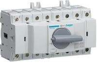 Hager HIM408 Lastumschalter, 3-polig + N, 80A, f&uuml;r Hutschiene oder Montageplatte