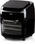 DOMO DO534FR Deli-Fryer, Backofen, Drehfunktion und Nahrungstrockner, 10L, 8