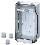 Hensel KG 9001 Leergeh&auml;use, HxBxT 205x101x95 mm, grau