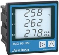 Janitza UMG 96RM-E 52.22.062 Multifunktionaler Netzanalysator mit Ethernet und RCM,