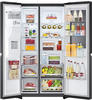 LG GSXV81MCLE Stand Side-by-Side Kombination, 91,3 cm breit, 635 L, Eis-,...