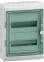 Schneider Electric Kaedra Kleinverteiler, Mureva Enclosure, 2x 12 TE, IP65, hellgrau