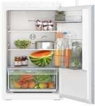 Bosch KIR21NSE0 Vollraumk&uuml;hlschrank, Nischenh&ouml;he 88 cm, 136L, Schleppt&uuml;rtechnik,