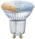 LEDVANCE SMART+ WiFi Spot Tunable Wei&szlig; 40, 5W, GU10, 2700 bis 6500K, Reflektorform