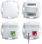 Busch-Jaeger 1510 UC-914-101 Ruf-Set f&uuml;r Behinderten-WC Busch-balance SI Nach DIN