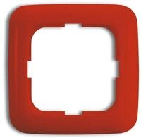 Busch-Jaeger 2511-217-101 Abdeckrahmen, Reflex Si, 1-fach Rahmen, rot