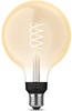 Philips Hue White Filament Lampe, Giant Globe, 7W, E27, 550lm, 2100K (929003052101)