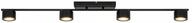 Nordlux Clyde 4-Rail Spotlight, 16W, 350lm, 2700K, schwarz (2213530103)