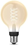 Philips Hue White Filament Lampe, Globe, G93, 7,2W, E27, 550lm, 2100K (929003051901)