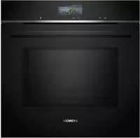 Siemens HM776GKB1 iQ700 Einbaubackofen mit Mikrowelle, 60 cm breit, 800 W, 67 L,