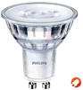 Philips Hochvolt-Reflektorlampen CorePro LEDspot 4-50W GU10 830 36D DIM, 345lm, 3000K