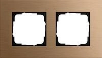 Gira 021238 Abdeckrahmen, 2-fach, Esprit, bronze
