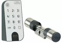 Burg W&auml;chter ENTRY easy 7602 FP Fingerprint-Smartlock elektronisches T&uuml;rschloss
