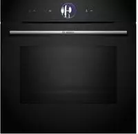 Bosch HMG7361B1 Serie 8 Einbau-Backofen mit Mikrowellenfunktion, 800 W, 67l, Crisp
