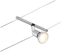 Paulmann CorDuo Seilsystem Salt Einzelspot GU5,3 max. 10W 12V, chrom matt (94443)