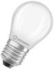 LEDVANCE LED Classic P 40 Filament DIM P 4.8W 827 Frosted E27 Dimmbare LED-Lampe,