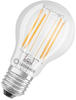 LEDVANCE LED Classic A 75 Filament DIM P 7.5W 827 Clear E27 Dimmbare LED-Lampe,