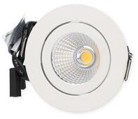 Brumberg LED-Einbaustrahlerset IP65 Phasenabschnitt dimmbar, 6W, 650lm, 3000K,...