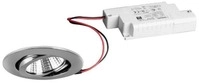 Brumberg BB03 LED-Einbaustrahlerset Phasenabschnitt dimmbar, 6W, 640lm, 3000K,...