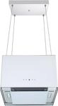 Respekta CH11050IW Inselhaube, 50 cm breit, 495,2 m&sup3;/h, 3 Leistungsstufen, LED