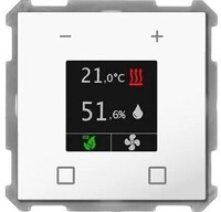 MDT SCN-RTR63S.01 Raumtemperaturregler Smart 63, f&uuml;r 63mm Schalterprogramme,