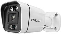 Foscam V8EP POE-&Uuml;berwachungskamera, IP66, mit Scheinerfer, mit Alarmsirene, wei&szlig;