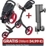 Big Max IQ Plus 3 Rad Trolley schwarz/rot