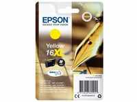 Epson C13T16344012, Epson 16 XL gelb (C13T16344010) Tintenpatrone Gelb