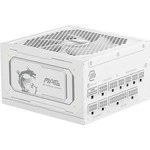 MSI 306-7ZP9B51-CE0, 1000W MSI MAG A1000GL PCIE5 WHITE Netzteil