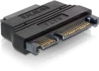 Adapter SATA 22pin Stecker > Slim SATA Buchse 13pin (65156)