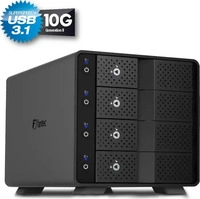 Fantec MB-X4U31, FANTEC MB-X4U31 - 4x 3.5"/2.5" HDD/SSD Geh&auml;use USB 3.2 Gen. 2