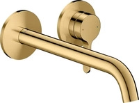 Axor 48120990, Axor One Waschtischmischer Unterputz f&uuml;r Wandmontage polished gold