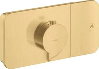 Axor 45711250, Axor One Thermostatmodul Unterputz f&uuml;r 1 Verbraucher brushed gold