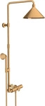 Axor 26020250, Axor ShowerSolutions Showerpipe mit Thermostat brushed gold optic
