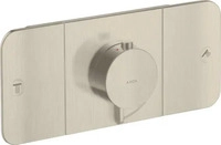 Axor 45712820, Axor One Thermostatmodul Unterputz f&uuml;r 2 Verbraucher brushed nickel
