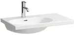 LAUFEN Lua Waschtisch unterbauf&auml;hig 750 x 460mm, Ablage rechts - wei&szlig; LCC