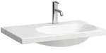 LAUFEN Lua Waschtisch unterbauf&auml;hig 750 x 460mm, Ablage links - wei&szlig; LCC