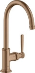 Axor 16518310, Axor Montreux Einhebel-Waschtischmischer 210 brushed red gold...