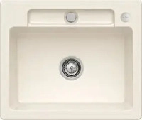 Villeroy & Boch 33462FKR, Villeroy & Boch Siluet 60 S flat K&uuml;chensp&uuml;le Crema