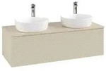 Villeroy & Boch Antao Waschbeckenunterschrank 1200 x 360 x 500mm - Silk Grey Matt