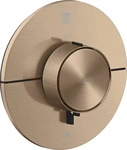 Axor 36750310, Axor ShowerSelect ID Thermostat f&uuml;r 2 Verbraucher brushed red gold