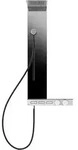 Gessi Hi-Fi Duschs&auml;ule mit Hand-, Kopf- und Schwallbrause - wei&szlig;