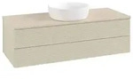 Villeroy & Boch Antao Waschbeckenunterschrank 1200 x 360 x 500mm - Silk Grey Matt