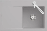 Villeroy & Boch 334701SM, Villeroy & Boch Subway Style 45 K&uuml;chensp&uuml;le Stone