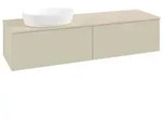 Villeroy & Boch Antao Waschbeckenunterschrank 1600 x 360 x 500mm - Silk Grey Matt
