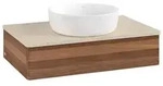Villeroy & Boch Antao Waschbeckenunterschrank 800 x 190 x 500mm - Warm Walnut