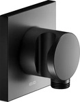KEUCO 59592370002, KEUCO IXMO Schlauchanschluss DN 15 mit Brausehalter schwarz matt