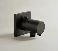 KEUCO 59554370002, KEUCO IXMO_solo Thermostatarmatur mit Schlauchanschluss schwarz