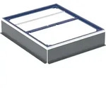 Geberit Duofix Installationsrahmen, 120x100cm f&uuml;r sieben F&uuml;&szlig;e - Neutral