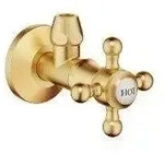 Dornbracht Madison Eckventil, warm, 1/2" - messing geb&uuml;rstet
